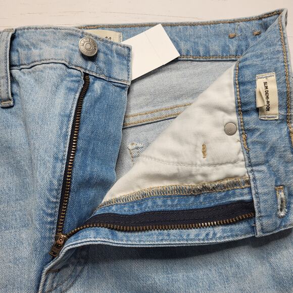 Madewell Slim Demi Boot Jeans Cropped High Rise Light Bellmeade Wash 27 - Picture 7 of 10